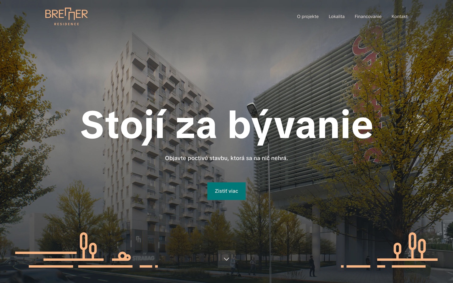 Brenner Residence – web projektu