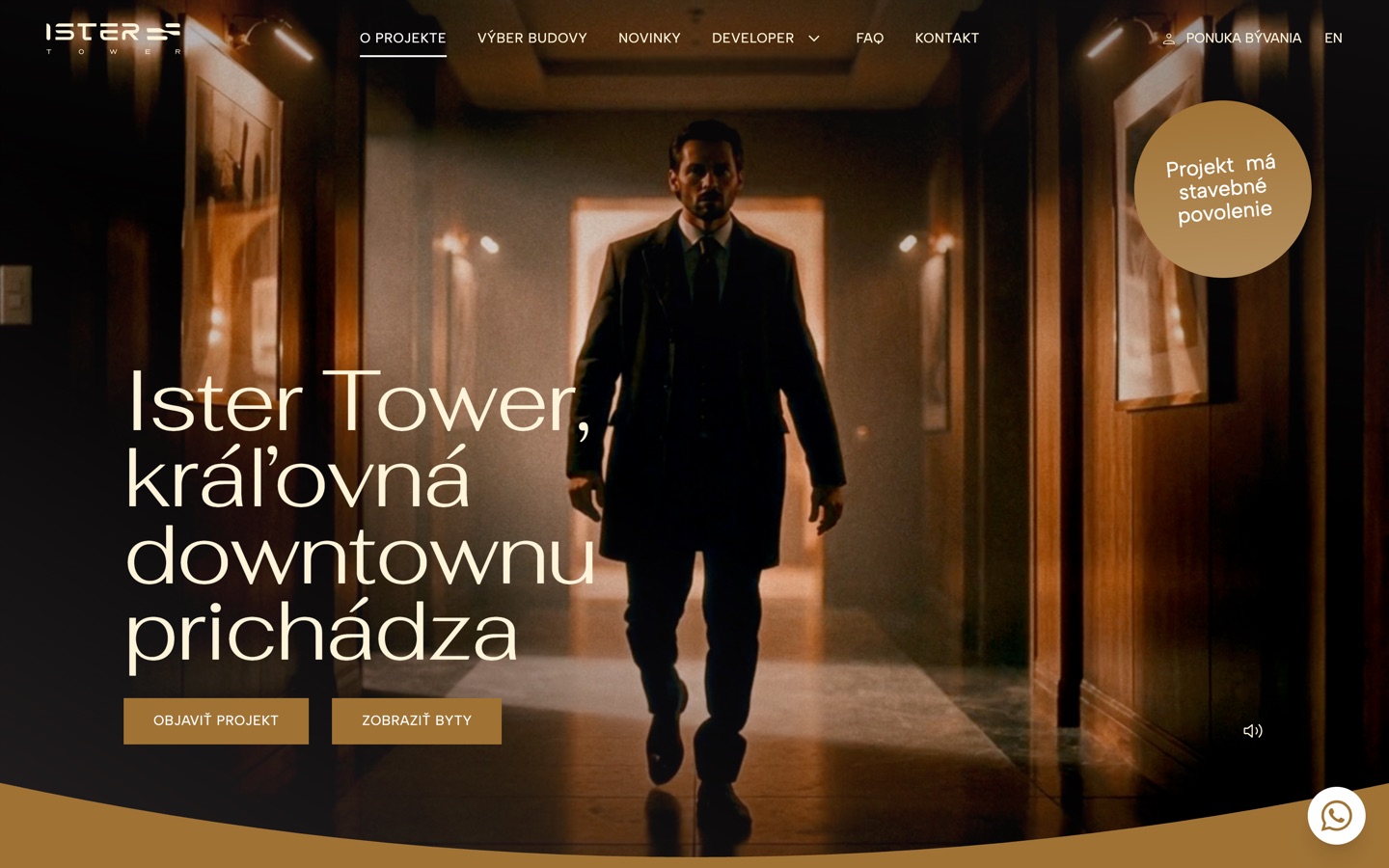 Ister Tower – web projektu